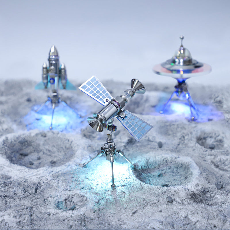 OrbitCraft Galaxy Explorer — 3-in-1 Space Model Set