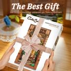 cutebee-diy-book - CUTEBEE DIY Book Nook Kit | Serene Courtyard