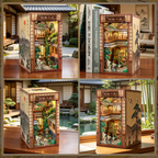 cutebee-diy-book - CUTEBEE DIY Book Nook Kit | Serene Courtyard