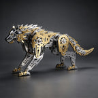 Mechanical Wolf Movable Joints 3D Metal Puzzle DIY 384PCS