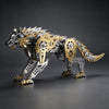 Mechanical Wolf Movable Joints 3D Metal Puzzle DIY 384PCS