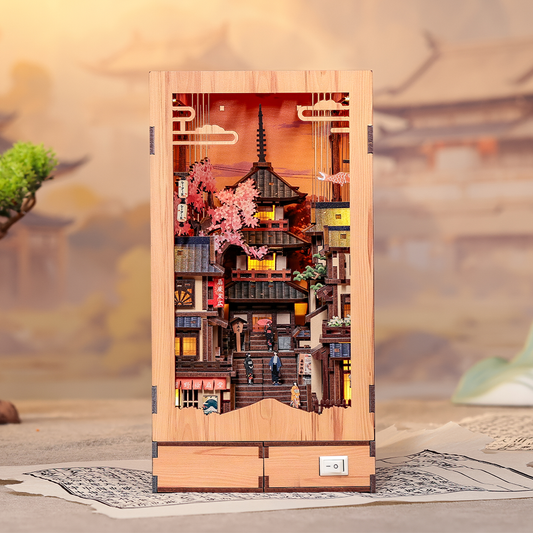cutebee-diy-book - CUTEBEE DIY Book Nook Kit | Twilight Sakura Path