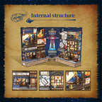 cutebee-diy-book - CUTEBEE DIY Book Nook Kit | Tsutenkaku Ichiban Street