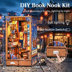 cutebee-diy-book - CUTEBEE DIY Book Nook Kit | Tsutenkaku Ichiban Street