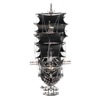 black-metal-3d - Black Metal 3D Pirate Ship Model Kit 300+ PCS DIY Sailing Sh