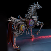Mechanical Bionic Horse 3D Metal Model Kits DIY 1500+PCS Difficult Puzzle