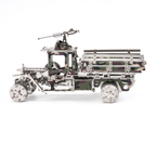 military-transport-vehicle - Military Transport Vehicle 3D DIY Mechanical Punk Metal Mode