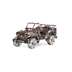 military-transport-vehicle - Military Transport Vehicle 3D Metal Puzzle Kit 100+ PCS