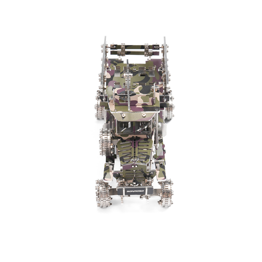 military-transport-vehicle - Military Transport Vehicle 3D DIY Mechanical Punk Metal Mode