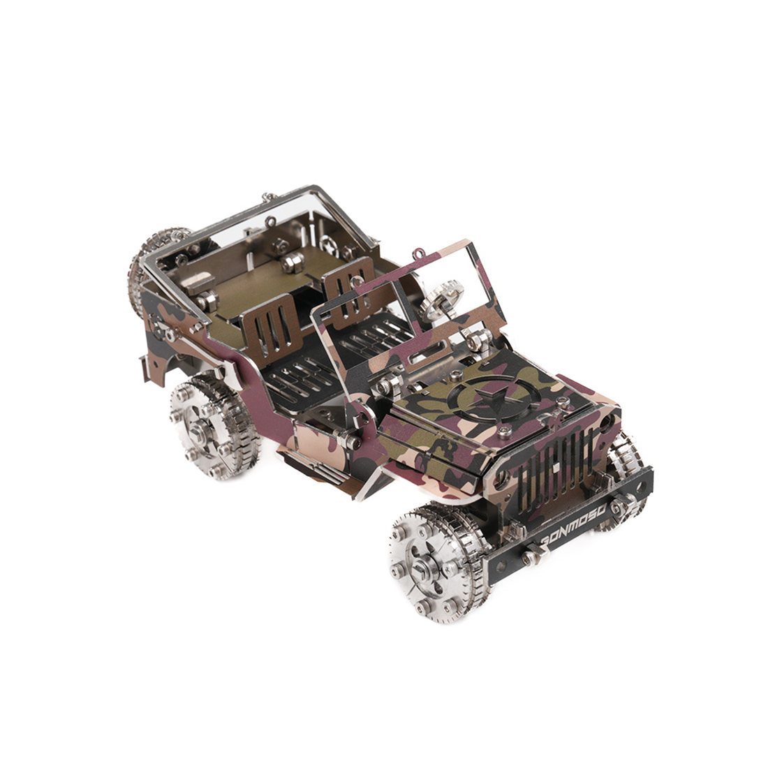 military-transport-vehicle - Military Transport Vehicle 3D Metal Puzzle Kit 100+ PCS