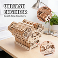 w12-running-engine - W12 Running Engine Model Kit 1400+ PCS Functional 3D Wooden 
