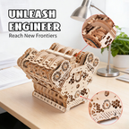 w12-running-engine - W12 Running Engine Model Kit 1400+ PCS Functional 3D Wooden 