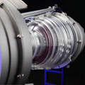 TECHING DM121 DIY Cutaway Dual Spool Turbofan Engine Model Kit 1/12 Scale High Bypass Metal Jet Engine Model