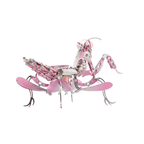 orchid-mantis-3d - Orchid Mantis 3D DIY Mechanical Metal Insect Model Kit 100+ 