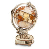 Gralios Elite TerraOrb™ - Illuminated 3D Wooden Globe