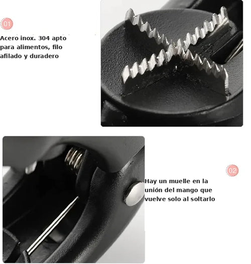 Cortador Gralios — Abridor de Castanhas · Uso Doméstico