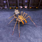 3d-metal-cyborg - 3D Metal Cyborg Human-face Spider Model Kit for Halloween 18