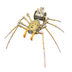 3d-metal-cyborg - 3D Metal Cyborg Human-face Spider Model Kit for Halloween 18