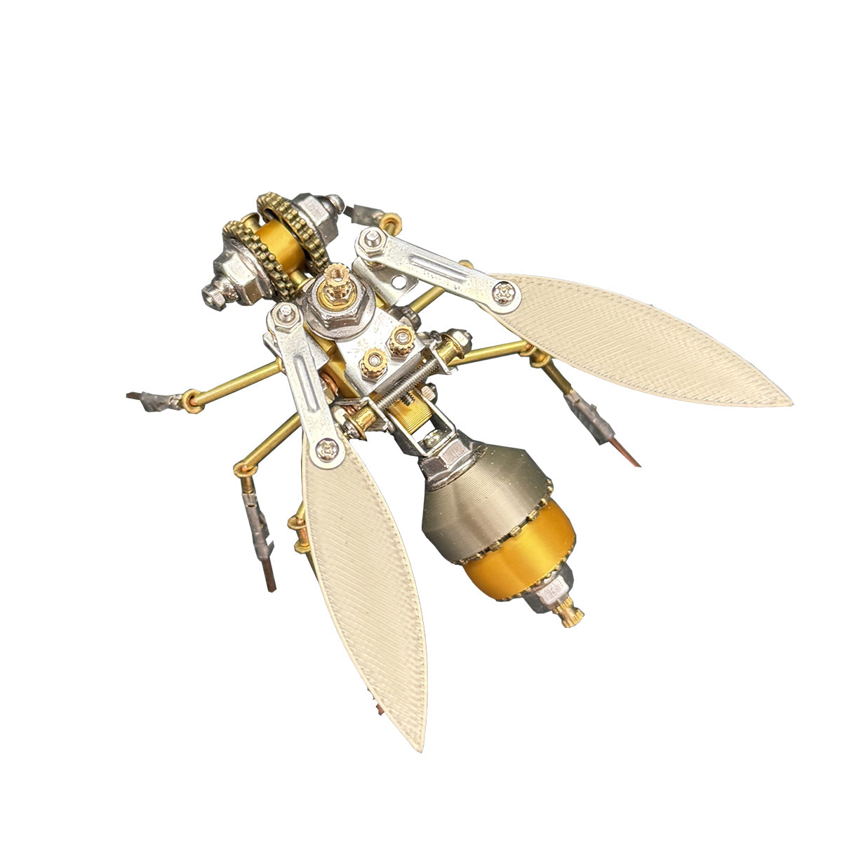 3d-metal-golden - 3D Metal Golden Asian Honey Bee Apis cerana Insect Model Kit