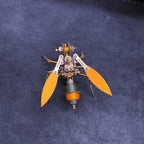 3d-metal-golden - 3D Metal Golden Asian Honey Bee Apis cerana Insect Model Kit
