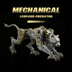 3D Metal Mechanical Angry Leopard Predator Model Kit for Adults 506PCS