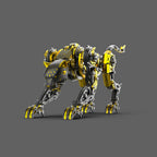 3D Metal Mechanical Angry Leopard Predator Model Kit for Adults 506PCS