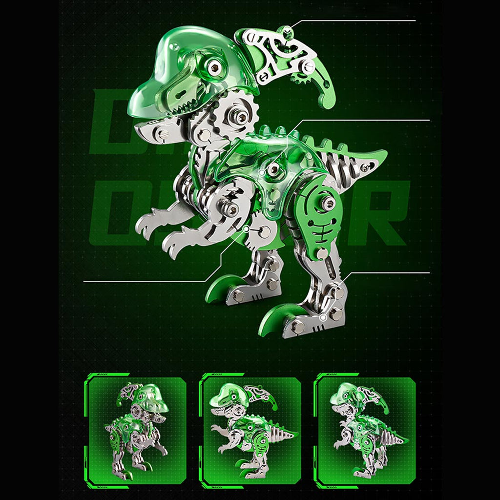 3D Metal Puzzle Dinosaur Mysterious Box