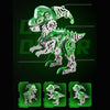 3D Metal Puzzle Dinosaur Mysterious Box