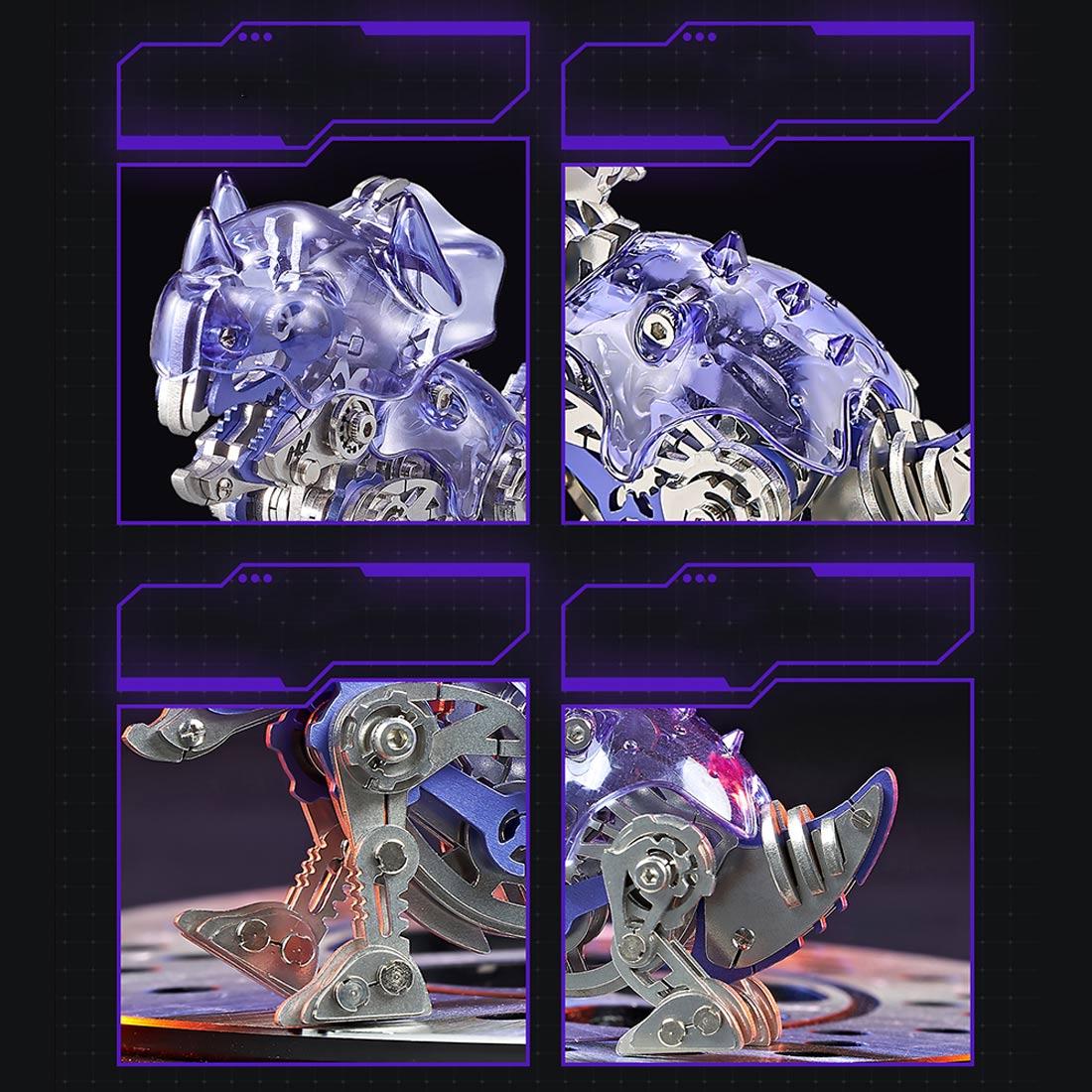 3D Metal Puzzle Dinosaur Mysterious Box