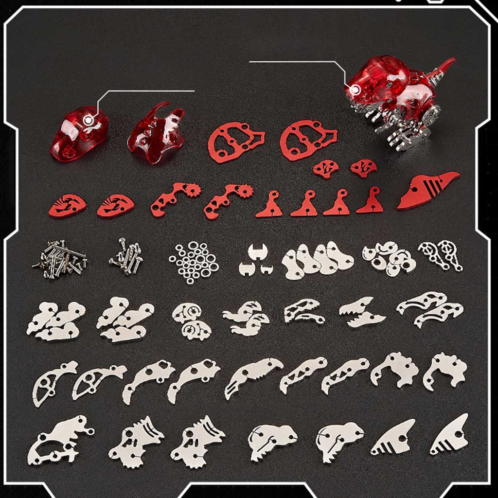 3D Metal Puzzle Dinosaur Mysterious Box