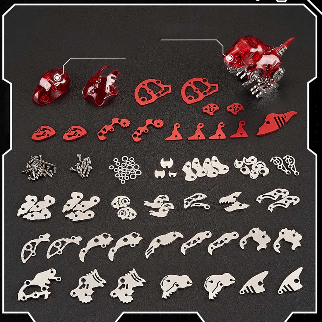 3D Metal Puzzle Dinosaur Mysterious Box