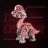 3D Metal Puzzle Dinosaur Mysterious Box