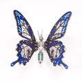 3d-stainless-steel - 3D Stainless Steel Swallowtail Butterfly Metal Model Kits