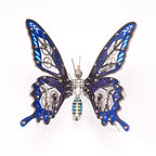 3d-stainless-steel - 3D Stainless Steel Swallowtail Butterfly Metal Model Kits