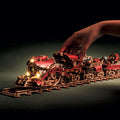 3d-wooden-steampunk - 3D Wooden Steampunk Victorian Steam Train Model Building Kit