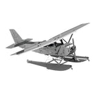 Breeze Drifter Cessna Seaplane Mechanical 3D Metal Aircraft Kit for Aviation Lovers 81PCS