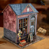 Build Your Own Magic Cabin – DIY Wooden Witch House Book Nook Kit for Halloween