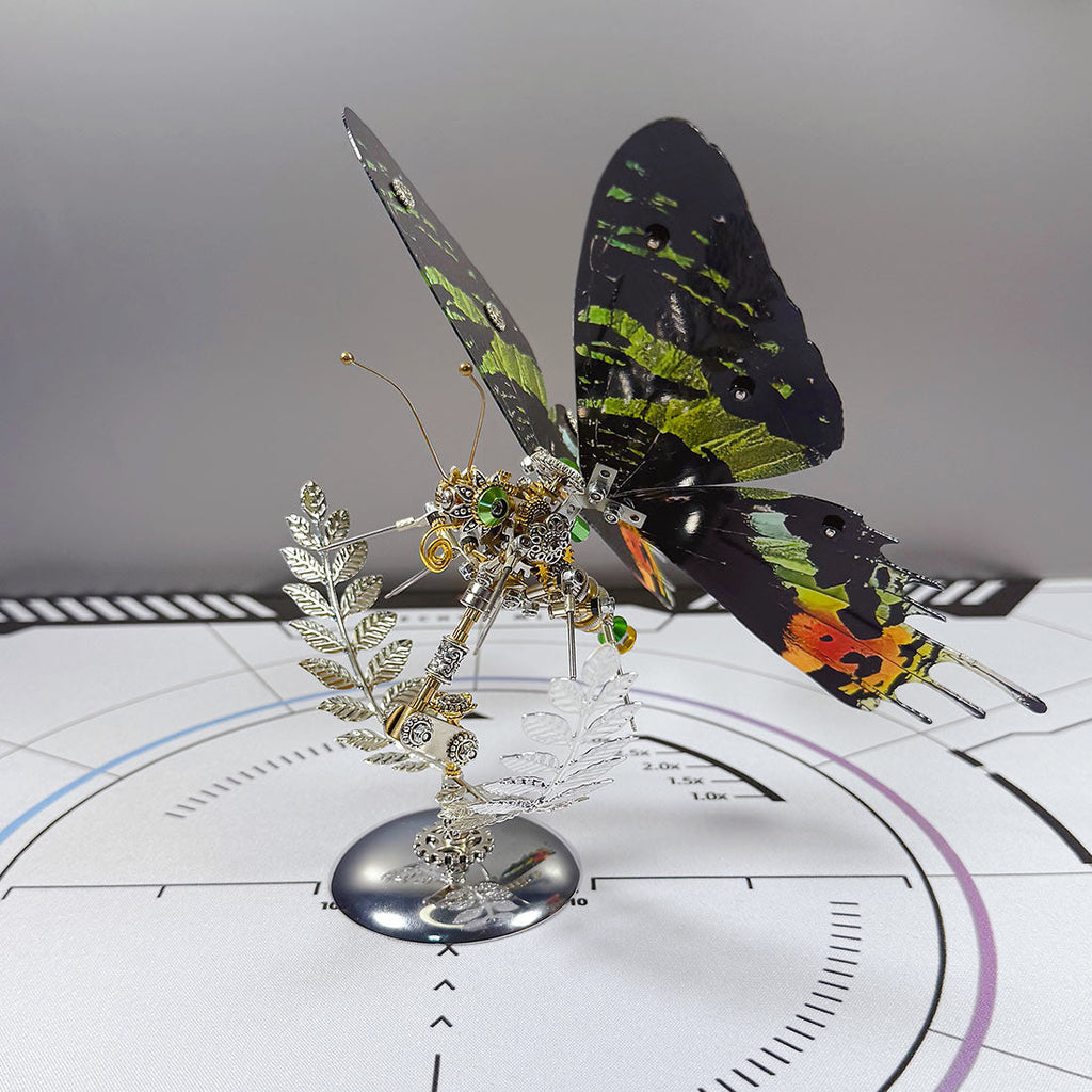 build-your-own - Build Your Own Steampunk Papilio phorcas Butterfly 3D Metal 