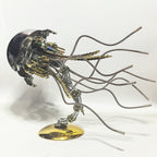 DIY Steampunk Jellyfish 3D Metal Puzzle Lamp (800+PCS)