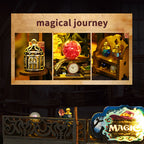 fantasy-magic-house - Fantasy Magic House diy Book Nook Kit for Halloween Decor