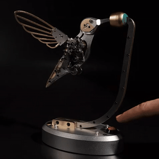 mechanical-3d-metal - Mechanical 3D Metal Flapping Hummingbird Automata Kinetic Sc