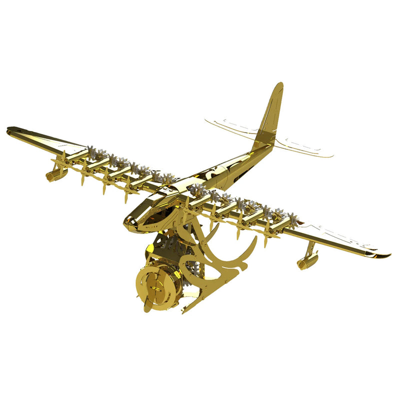 Hughes H-4 Spruce Goose 3D Metal Puzzle Strategic Airlift Flying Boat Aircraft Model Kit
