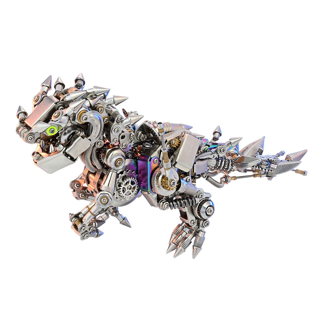 miniature-t-rex - Miniature T Rex Dinosaur Cyberpunk 3D Metal Puzzes for Adult