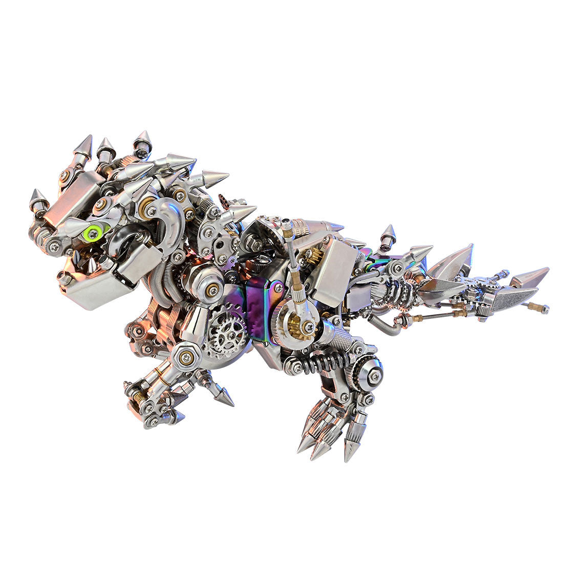 miniature-t-rex - Miniature T Rex Dinosaur Cyberpunk 3D Metal Puzzes for Adult