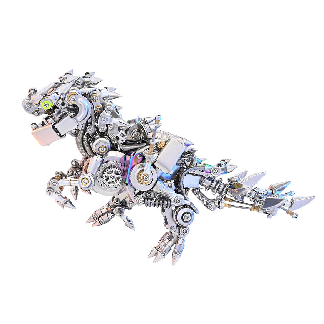 miniature-t-rex - Miniature T Rex Dinosaur Cyberpunk 3D Metal Puzzes for Adult
