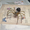 Steampunk Miniature Brass Spider 3D Metal Puzzle for Kids