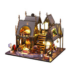 witch-luna-magic - Witch Luna Magic House DIY Miniature Dollhouse Kit for Hallo