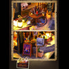 Witch Luna Magic House DIY Miniature Dollhouse Kit for Halloween