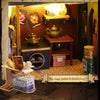 Witch Luna Magic House DIY Miniature Dollhouse Kit for Halloween