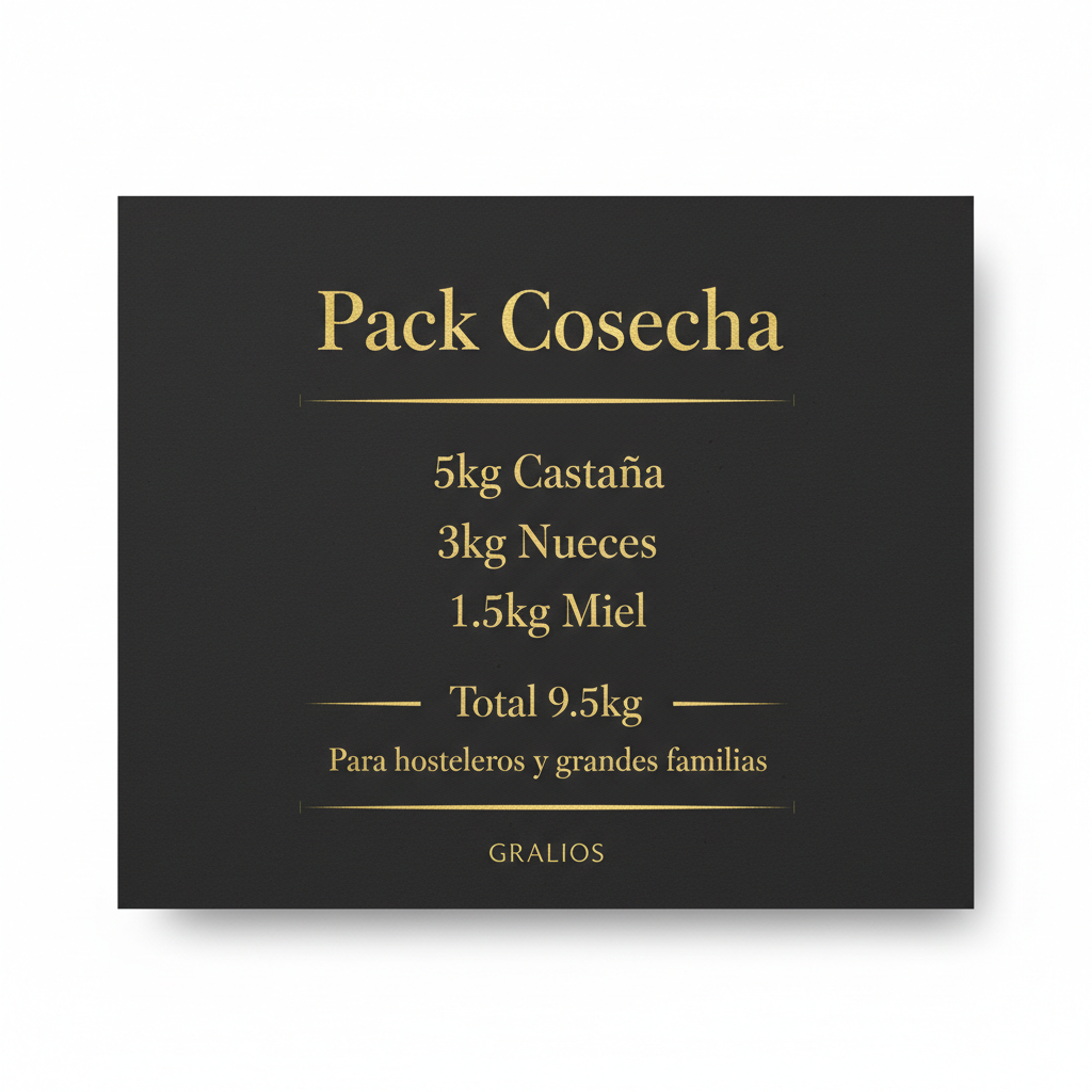 Selección de Temporada — Pack Degustación | Castaña, Nueces y Miel artesana